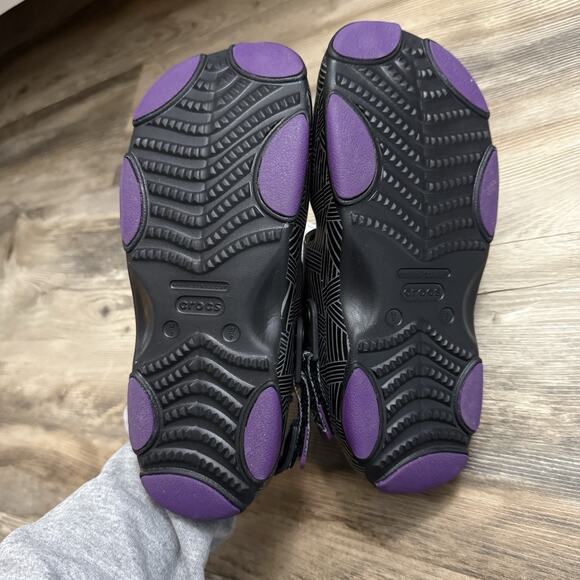 Crocs Black Panther Sandals – Women’s 9 / Men’s 7 Marvel Wakanda Forever NWT - Picture 3 of 5
